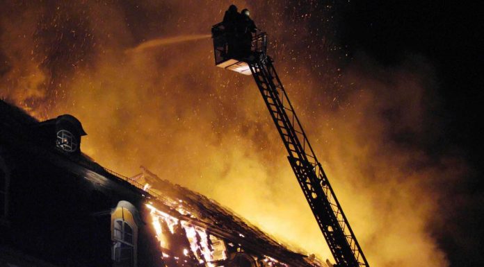 Fire protection: no spark jumps