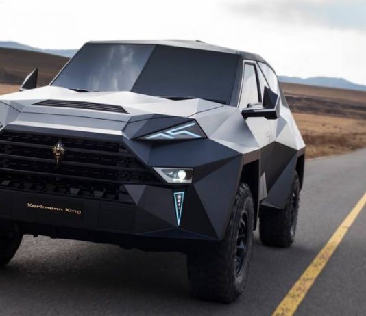 Six tons, two million Euro of the Karl man King is a SUV of superlatives