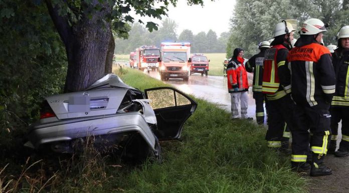 Tragedy on a rain-wet road – novice (18) dies in accident