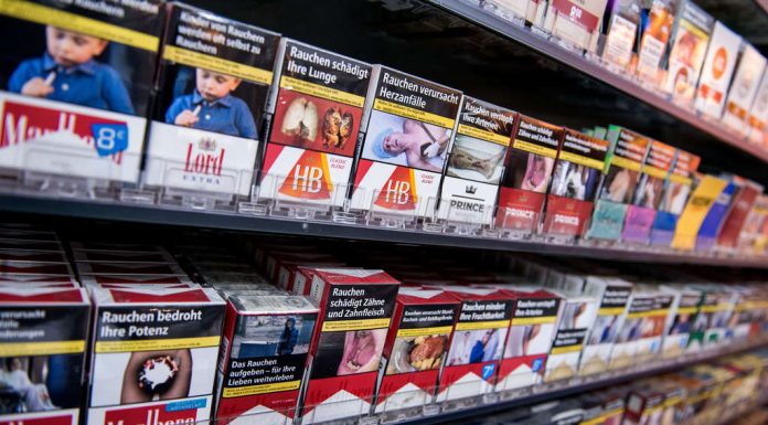 Cigarette Theft on a Grand scale – an Unknown break in the lottery business, to implerstrasse a