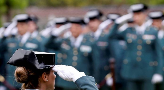 A thousand civil guards, without destination, by disability