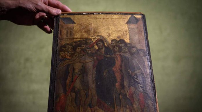 A work of the primitive Cimabue reached the record price of 24 million