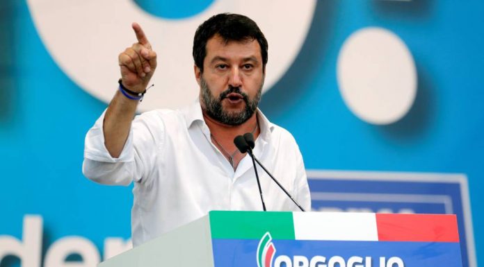 Salvini benching the experiment election of PD and 5 Star hotels in Umbria