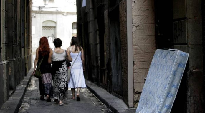 Torrevieja, the cemetery of mattresses