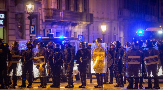 Inner shields to 10-N in Catalonia, with a heavy police