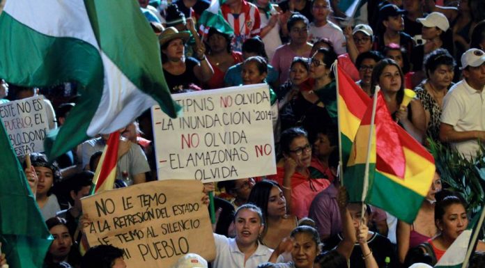The sector most hard of the opposition to Evo Morales takes over the reins of the protests in Bolivia