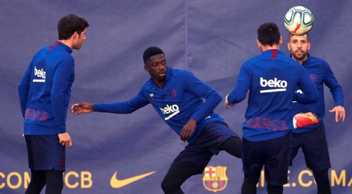 The shelter of the Camp Nou