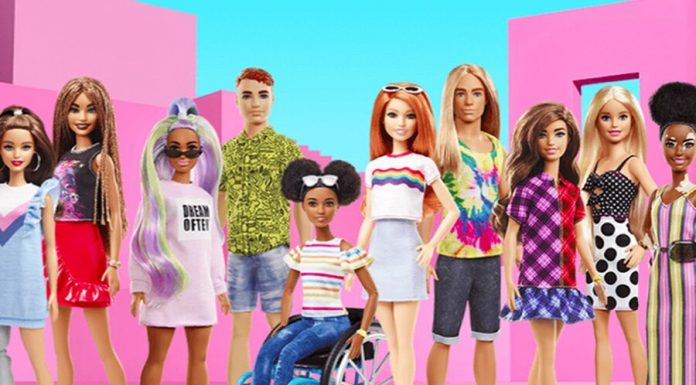 Appeared in the sale of Barbie with no hair, vitiligo and disability