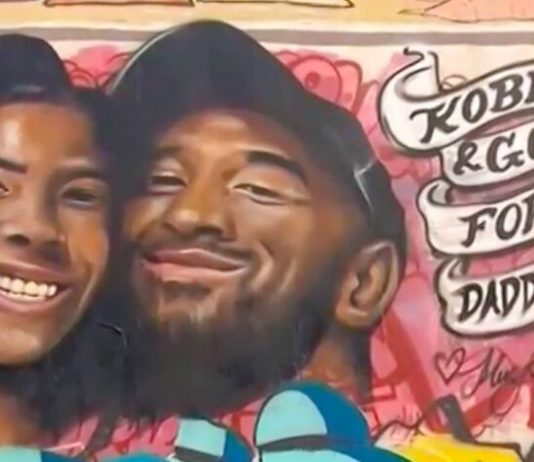 Graffiti in honor of Kobe Bryant appear all over the world Graffiti in honor of Kobe Bryant appear all over the world