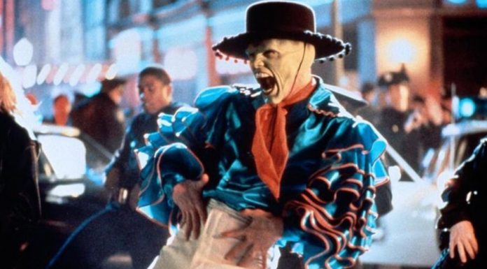 Jim Carrey called the shooting scene in the sequel to "the Mask"