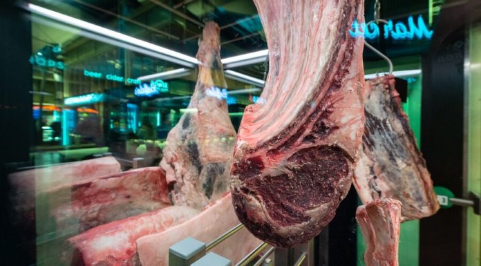 Named regions with the most expensive and the cheapest meat