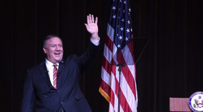 Pompeo talked about finding areas for joint cooperation with Russia Pompeo talked about finding areas for joint cooperation with Russia