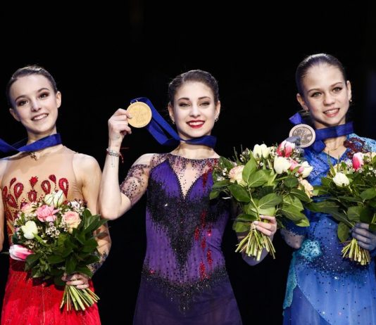 Skater from Russia occupied the entire podium of the European championship