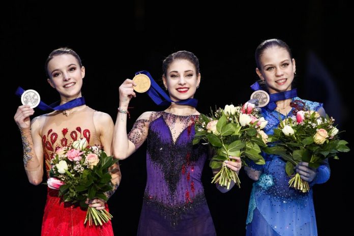 Skater from Russia occupied the entire podium of the European championship