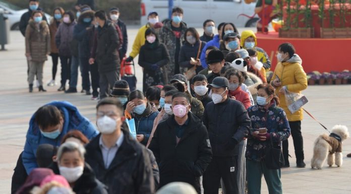 The coronavirus identified in all regions of China