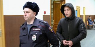 The court arrested all five former police officers in the case of Golunova