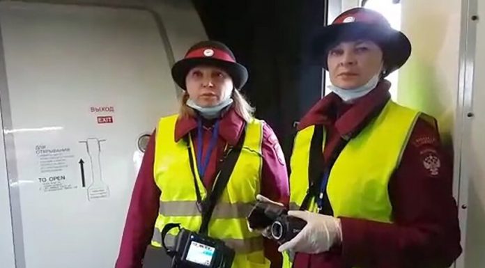 The CPS surveys at airports all Russians who arrived from China