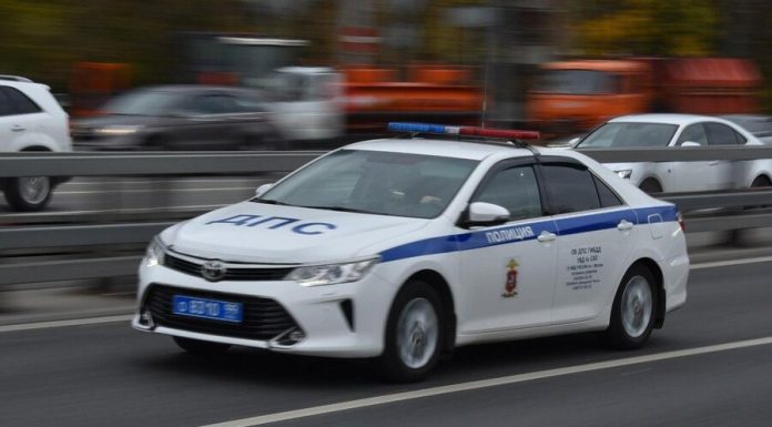 The driver brought down the pedestrian in Central Moscow