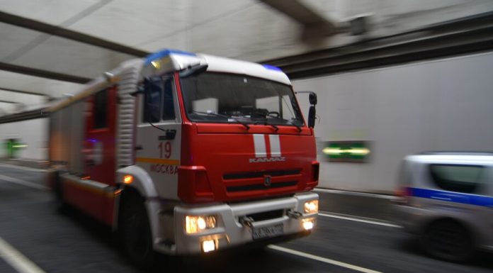 The fire occurred in an office building in the South-East of the capital