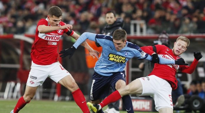 The forward “Wings of the Soviets” Sobolev has passed in “Spartak” The forward "Wings of the Soviets" Sobolev has passed in "Spartak"