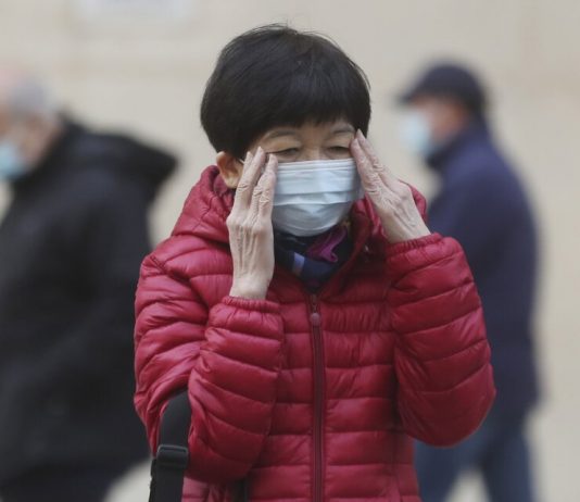 The number of victims of coronavirus in China had risen to 213
