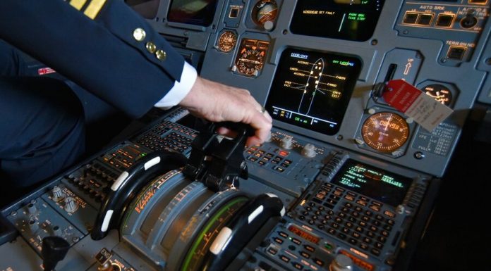 The plane made an emergency landing at the airport of Novosibirsk The plane made an emergency landing at the airport of Novosibirsk