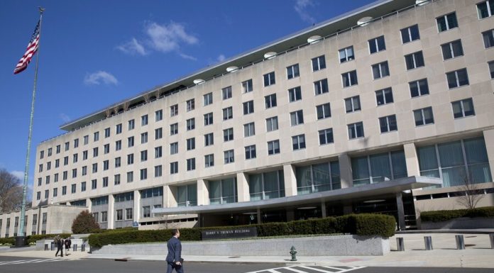 The state Department promised to expand sanctions against Russia