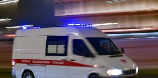 Two people knocked on Prospekt Vernadskogo in Moscow