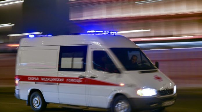 Two people knocked on Prospekt Vernadskogo in Moscow