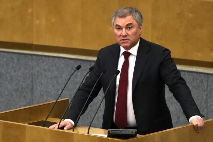 Volodin has reminded of the importance of development of Interparliamentary ties
