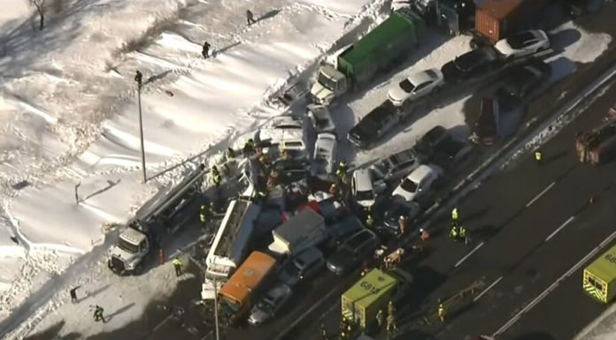200 vehicles collided in a major accident in Canada – media 200 vehicles collided in a major accident in Canada – media