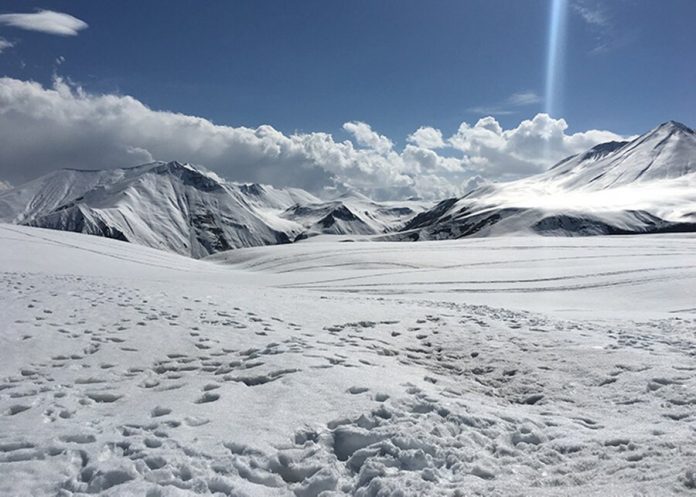 A group of Russian tourists came under an avalanche in Georgia