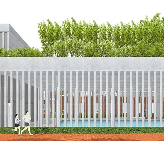 A water Park with a green roof and a swimming pool will appear in Moscow A water Park with a green roof and a swimming pool will appear in Moscow
