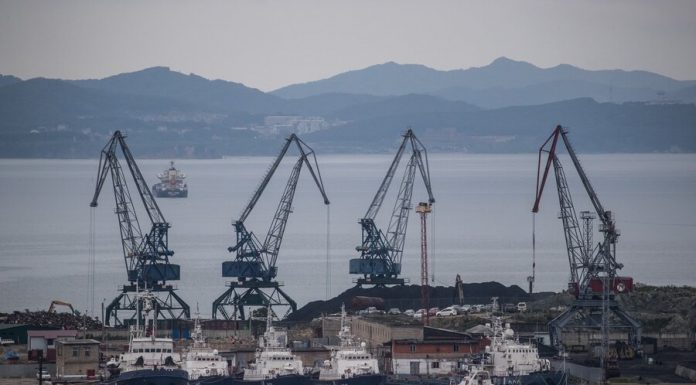 Able to finish the construction "Nord stream – 2" the ship left the port of Nakhodka