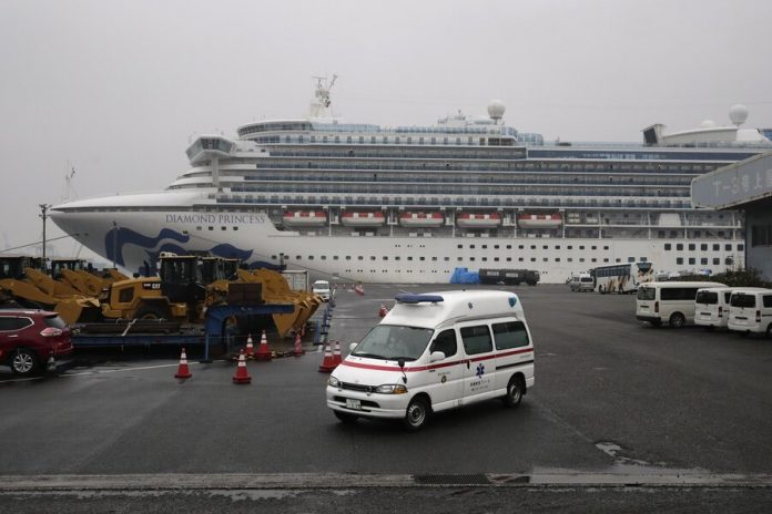 About 100 cases of coronavirus were detected in the liner Diamond Princess