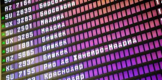 About 20 flights were postponed at Moscow airports