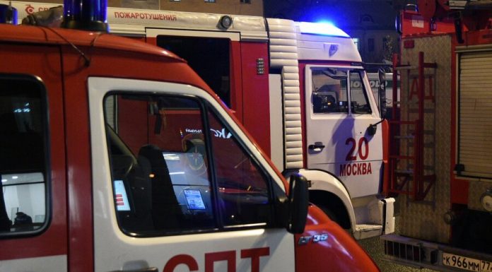 About 50 people were evacuated from a cafe in the South-West of Moscow