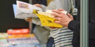 Action on acceptance of the books launched at the festival of "bookseller"