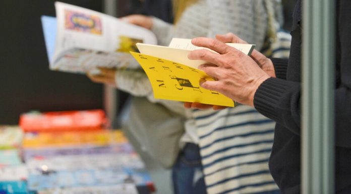 Action on acceptance of the books launched at the festival of "bookseller"