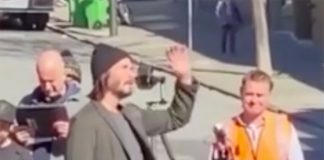 Appeared the first footage from the filming of the new "Matrix" with Keanu Reeves