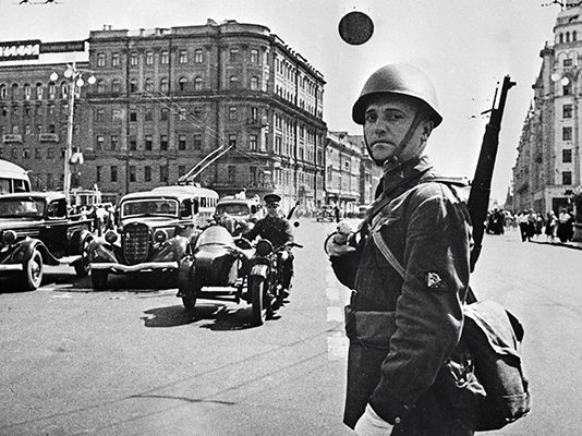 As Moscow "smoothed out" from criminals in the Great Patriotic