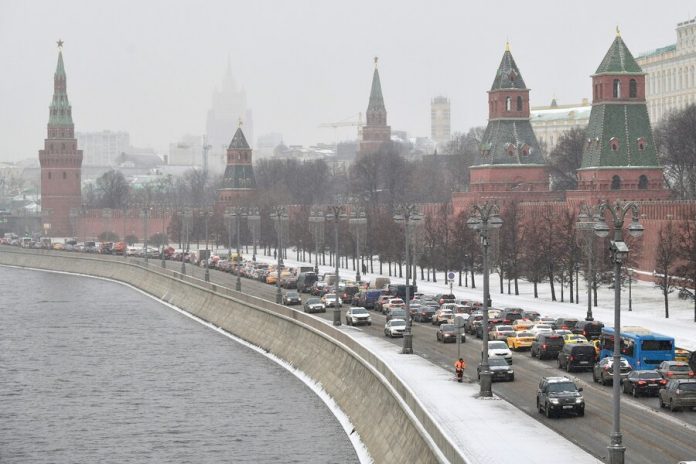 Became famous weather on February 4 in Moscow