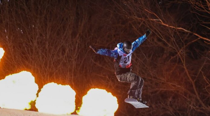 Big carnival for skiers and snowboarders on Vorobyevy Gory