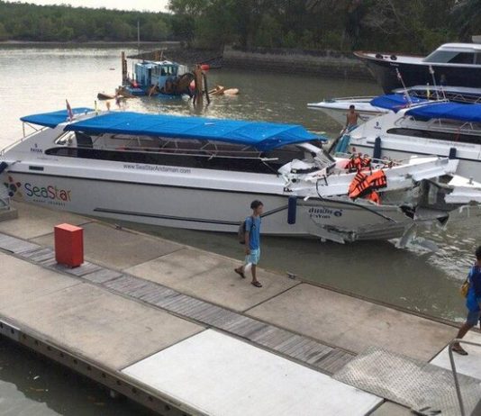 Criminal case initiated on the fact of collision of boats in Thailand Criminal case initiated on the fact of collision of boats in Thailand