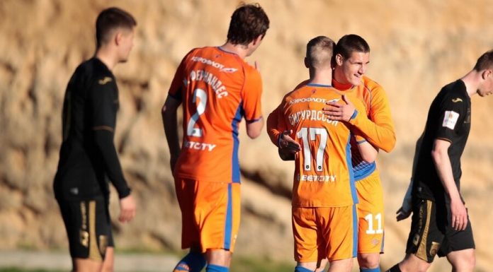 CSKA defeated "Ufa" in the test match