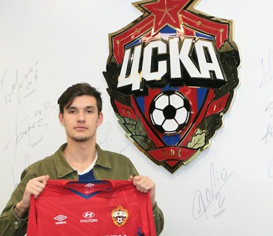 CSKA signed a contract with 17-year-old defender of "Wings"