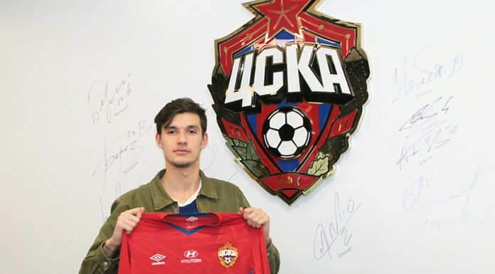 CSKA signed a contract with 17-year-old defender of "Wings"