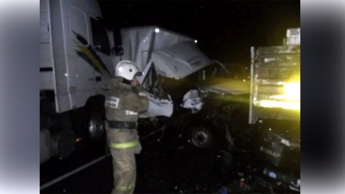 Eight Ukrainians killed in road accident in Pskov region