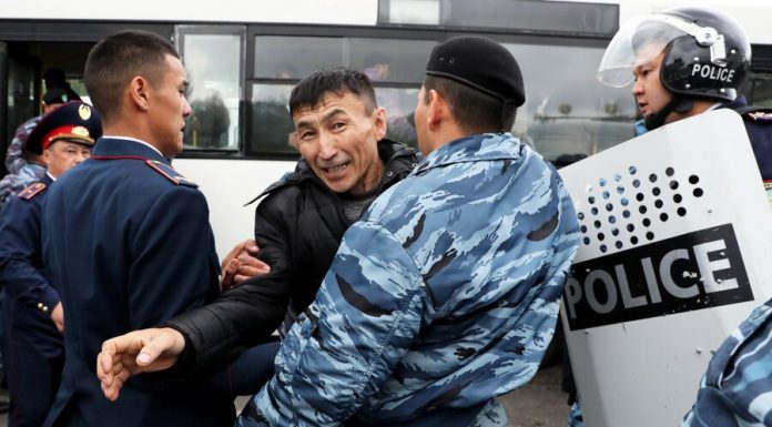 Emergency declared in district of Kazakhstan, where they had the riots