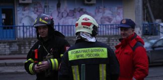 Four people rescued in a fire in the Yuzhnoportovy district